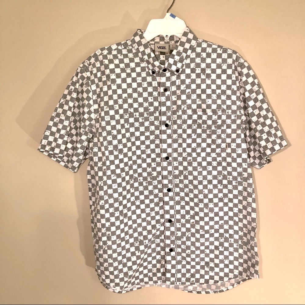 Vans size L short sleeved shirt